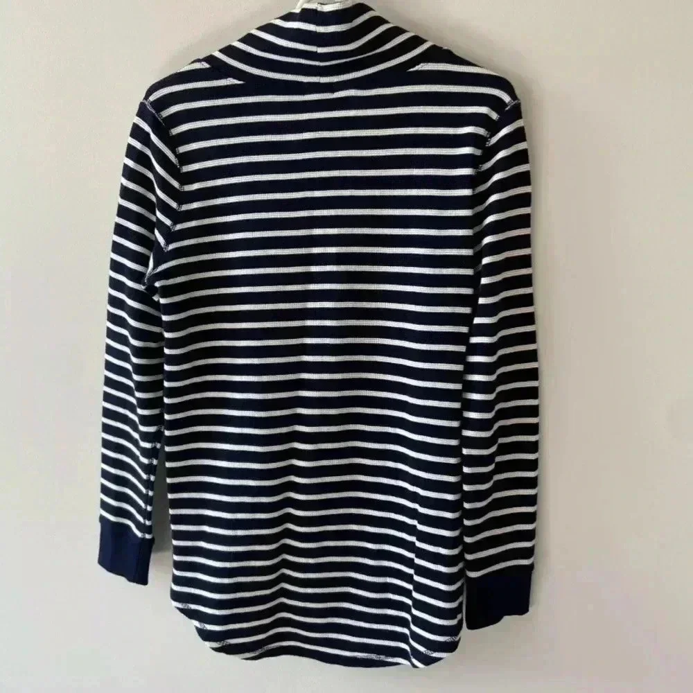 J. Crew Factory‎ Striped Funnelneck Sweatshirt Xs